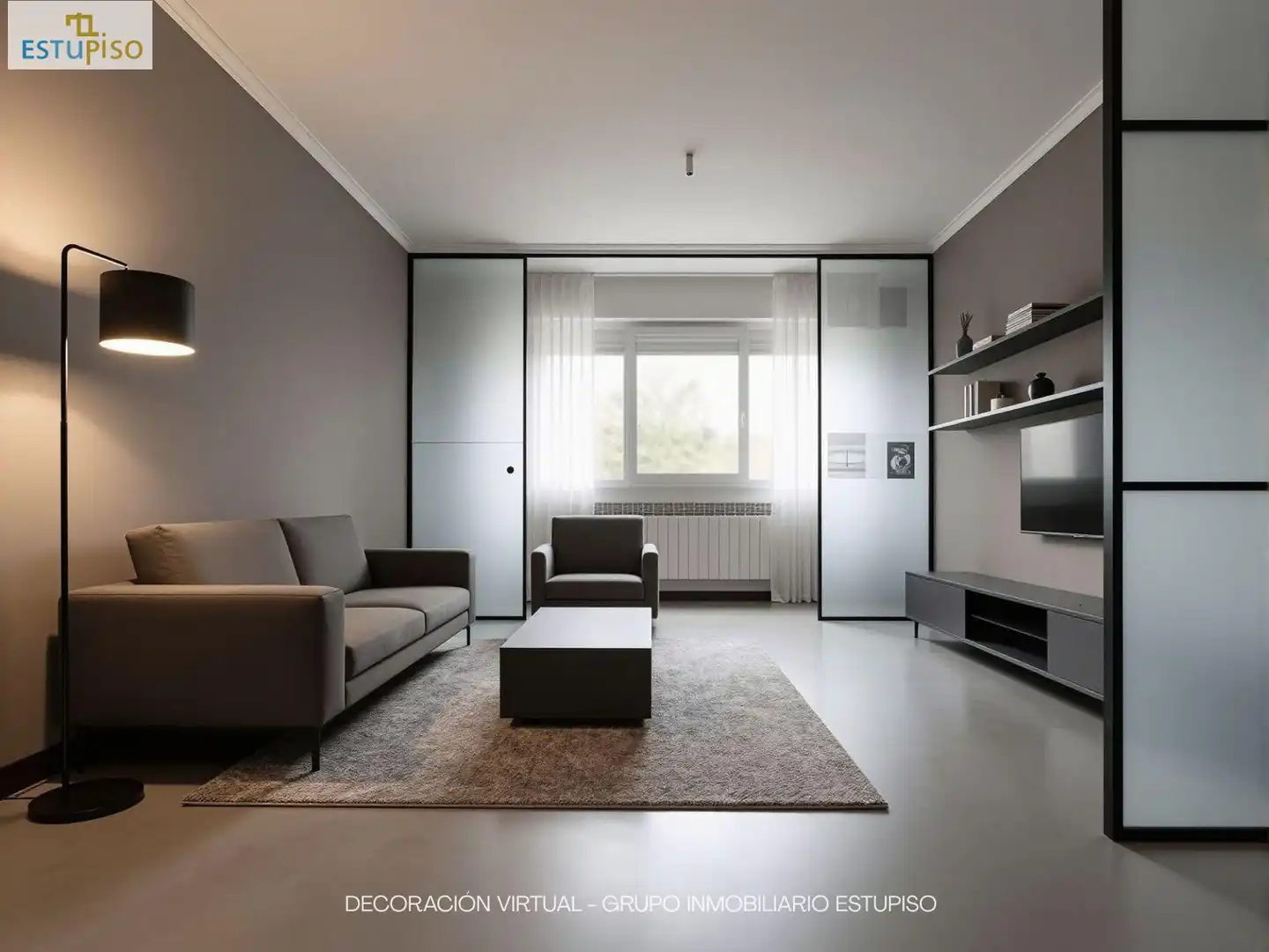 Sala d'estar de Pis en venda en Vitoria - Gasteiz amb Calefacció, Parquet i Traster
