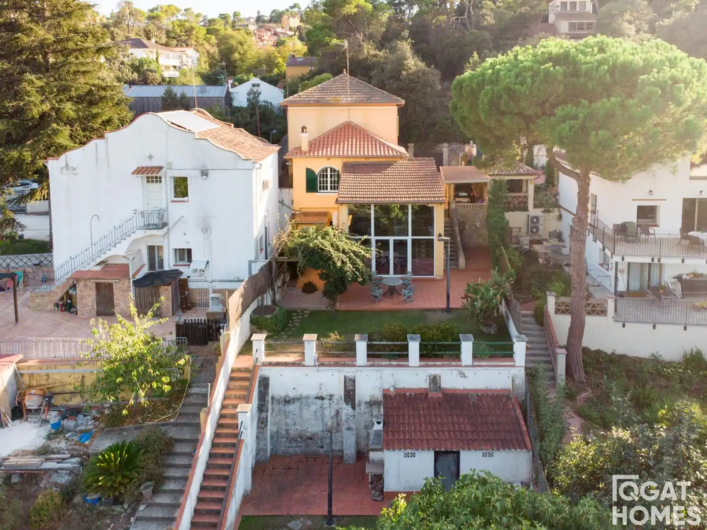 Vista exterior de Casa o xalet en venda en Sant Cugat del Vallès amb Aire condicionat, Calefacció i Terrassa