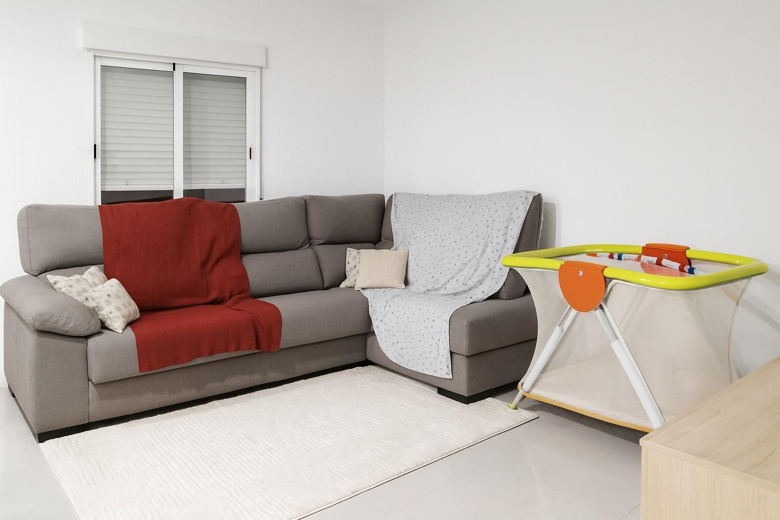 Living room of Flat for sale in Águilas  with Air Conditioner, Terrace and Balcony