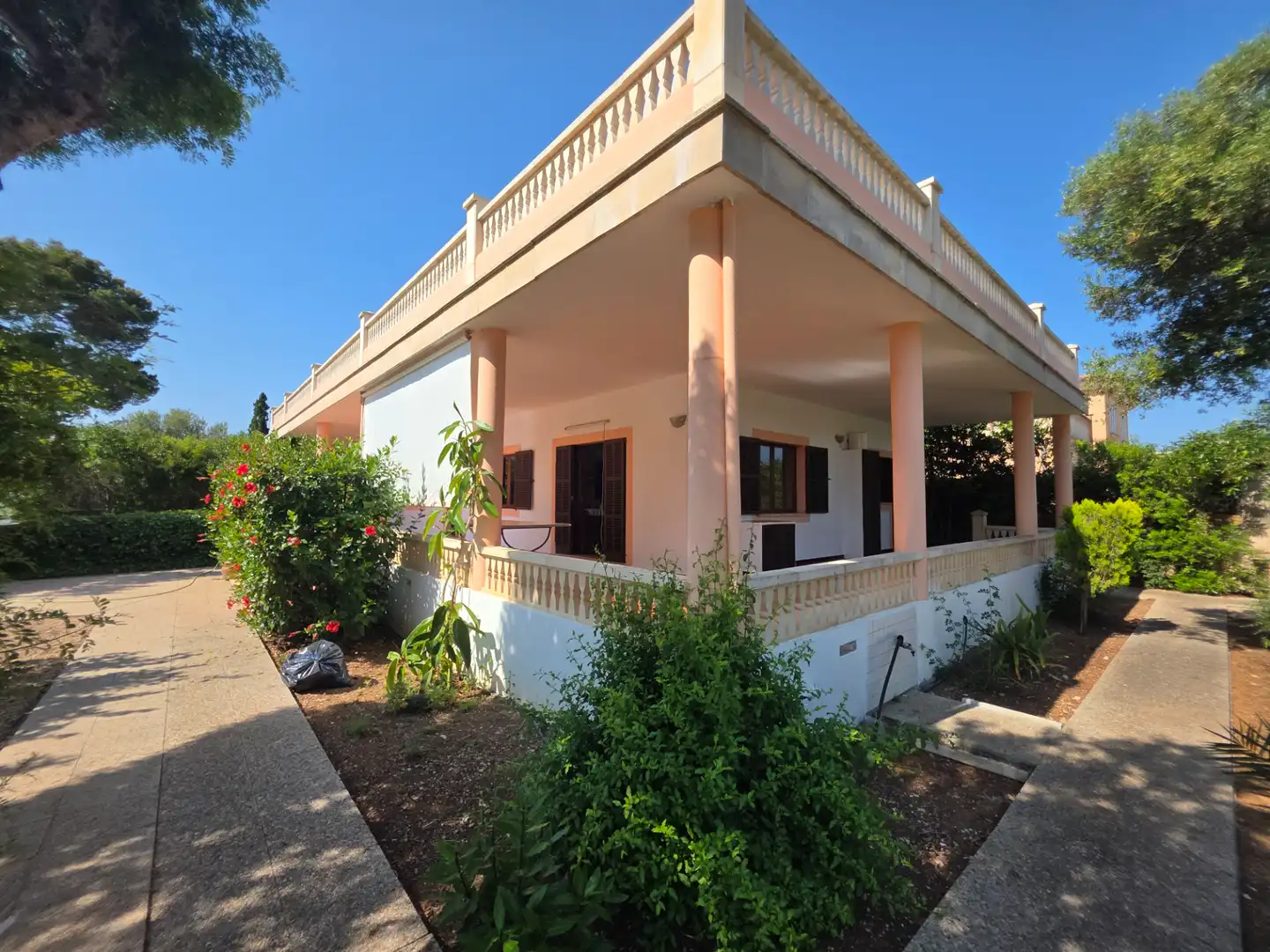 Vista exterior de Casa o chalet en venta en Campos con Jardín privado, Terraza y Trastero