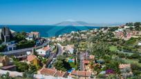 Vista exterior de Casa o xalet en venda en Málaga Capital amb Aire condicionat, Jardí privat i Terrassa