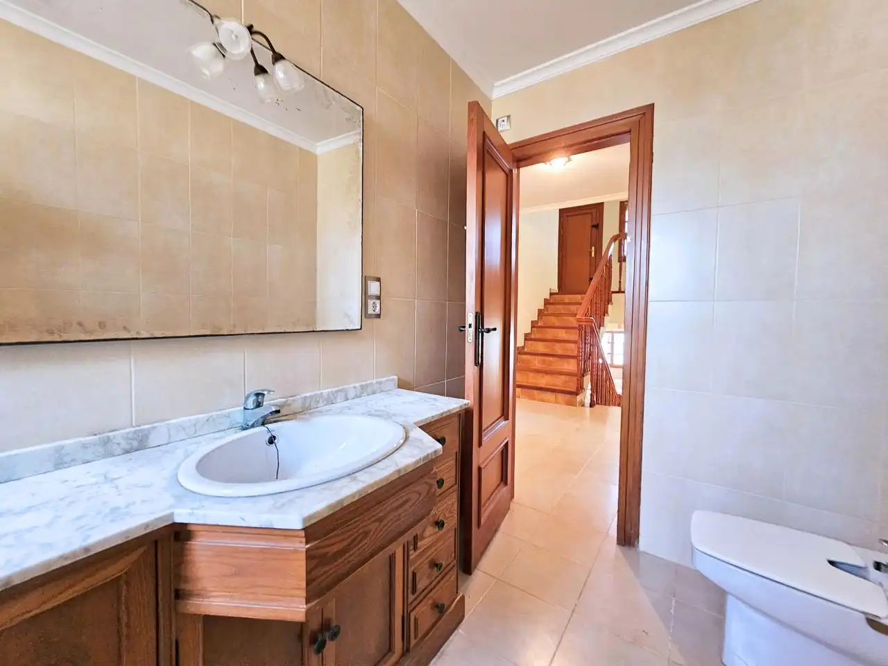 Bathroom of Houses for sale in La Manga del Mar Menor  with Private garden, Terrace and Furnished