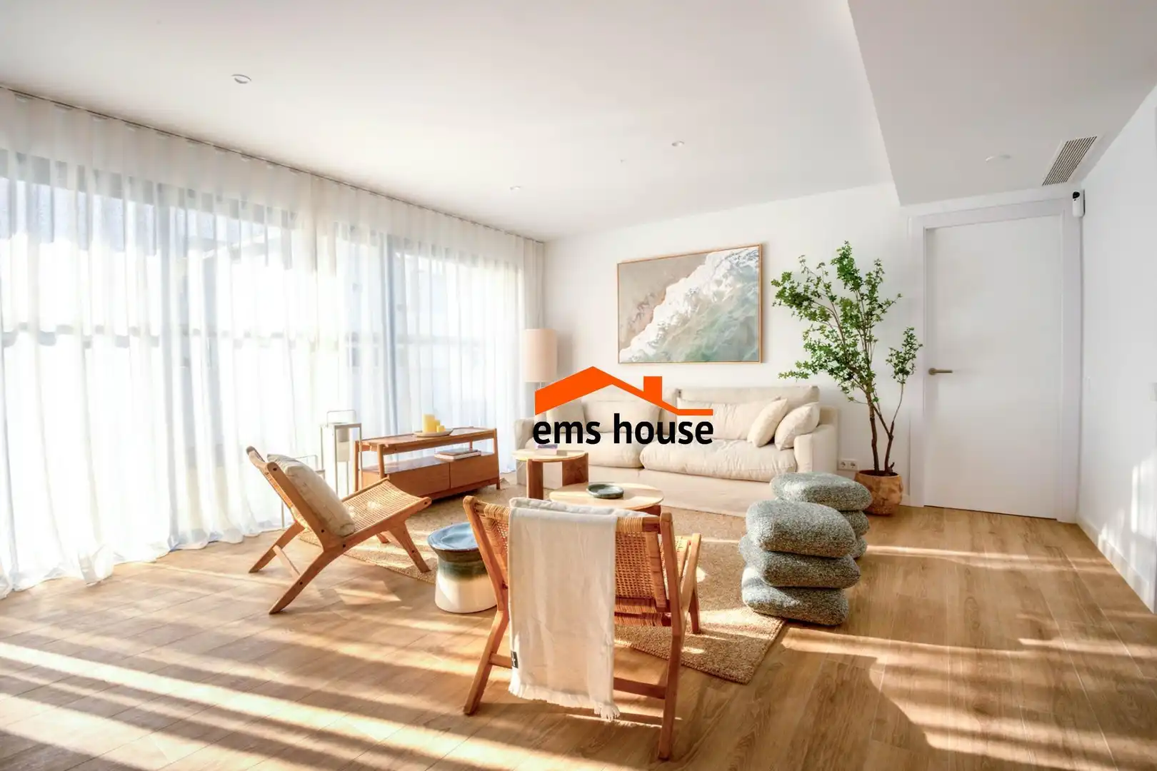 Sala de estar de Ático en venta en Calonge i Sant Antoni con Terraza, Trastero y Amueblado