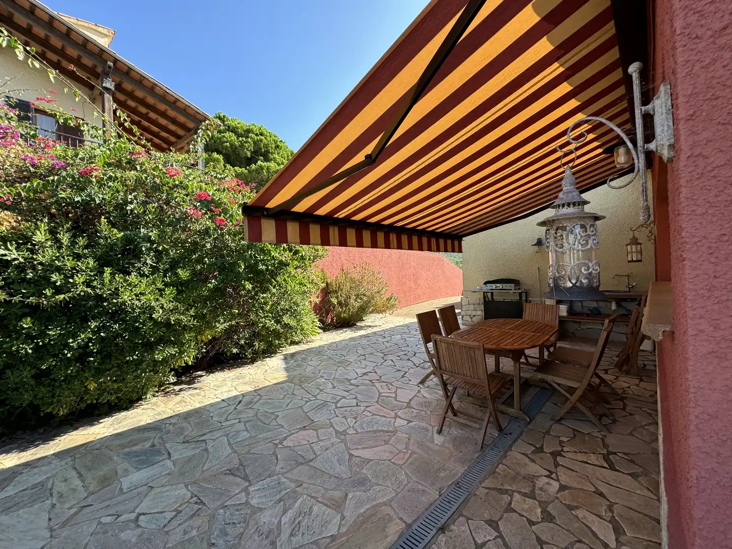 Terrassa de Casa o xalet en venda en Santa Cristina d'Aro amb Calefacció, Jardí privat i Terrassa