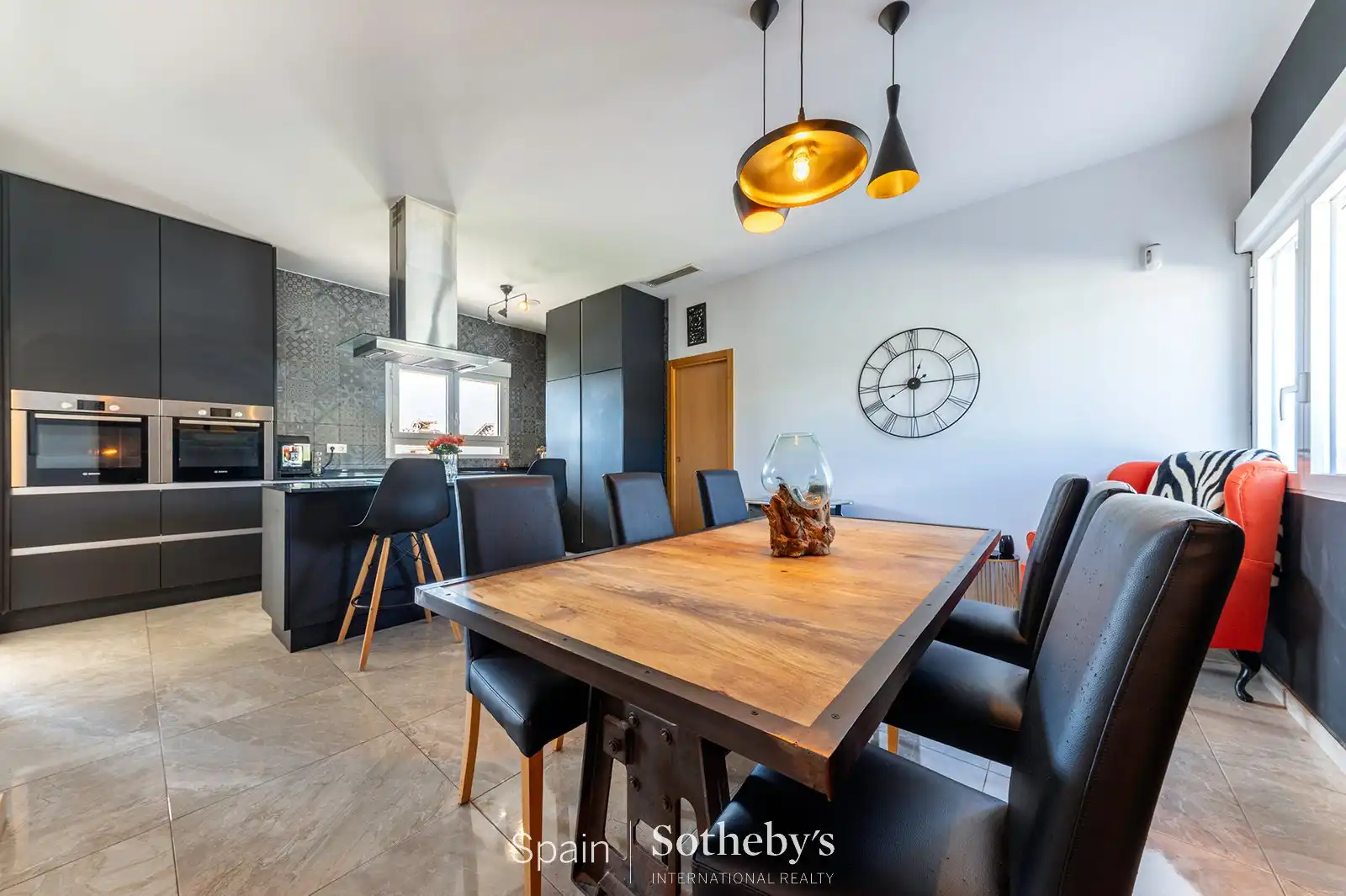 Comedor de Casa o chalet en venta en Sax con Aire acondicionado, Calefacción y Jardín privado