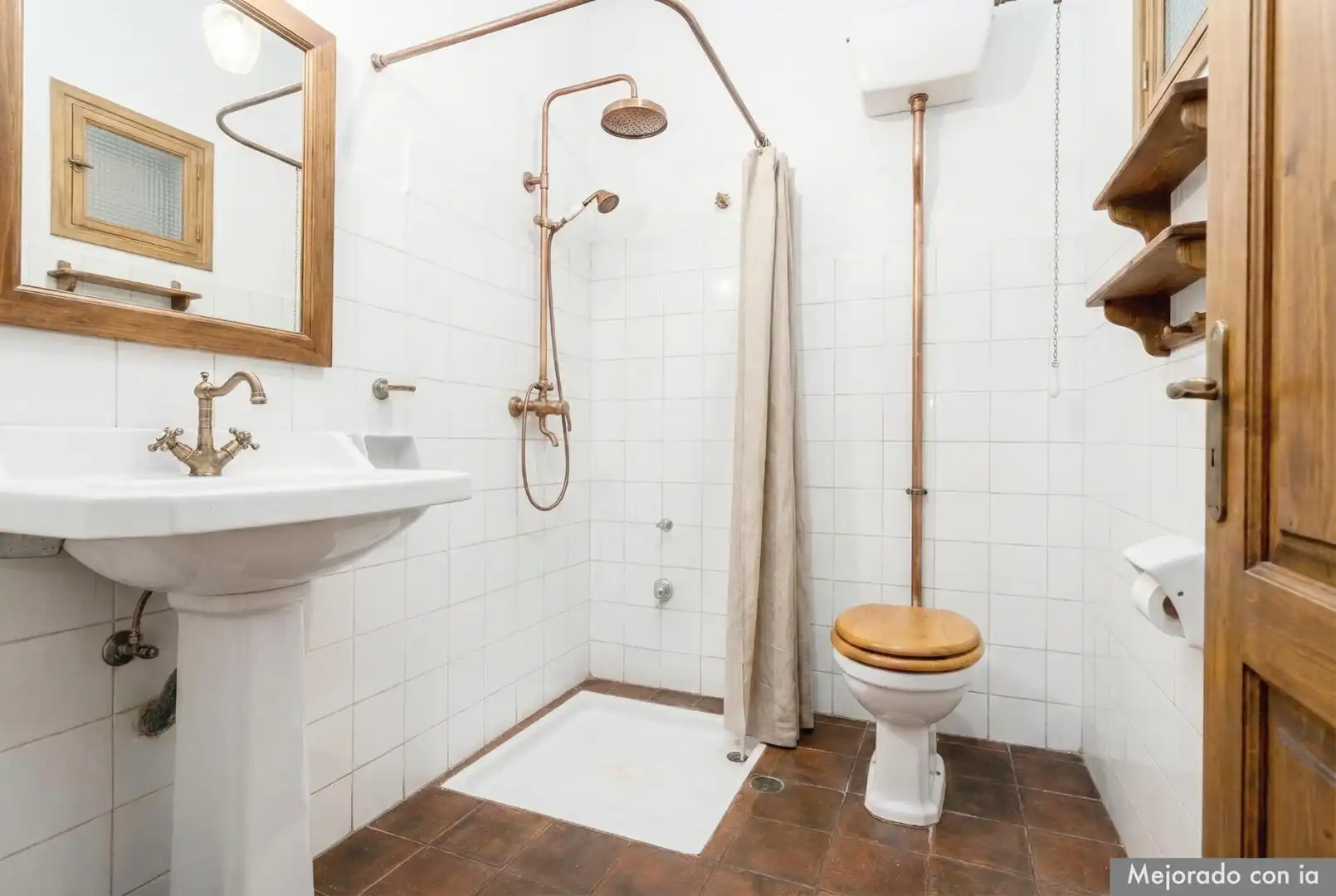 Bany de Casa o xalet en venda en Boal amb Jardí privat