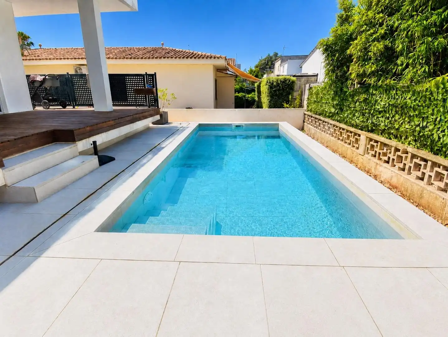 Piscina de Casa o xalet en venda en Alcúdia amb Aire condicionat, Jardí privat i Terrassa