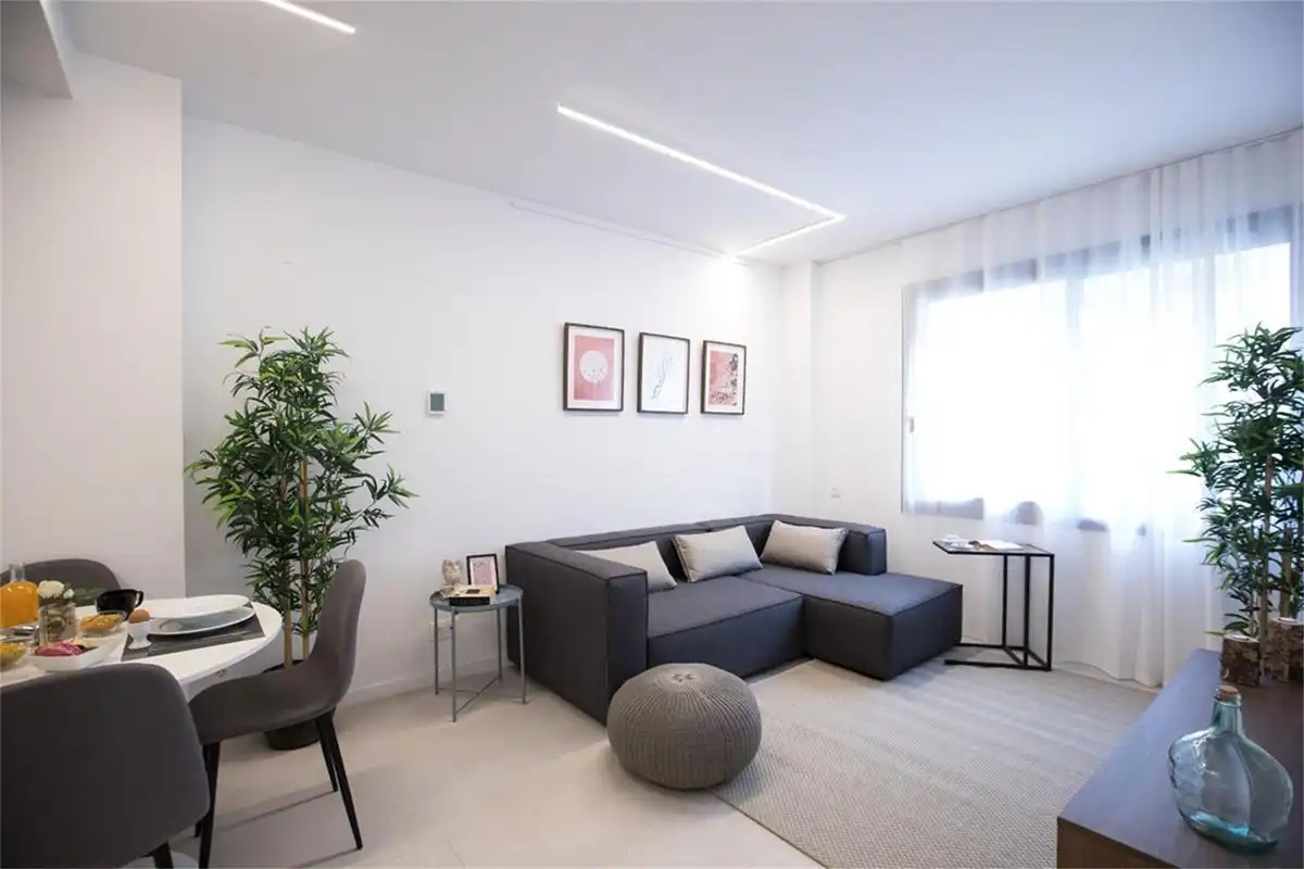Wohnzimmer von Wohnung zur Miete in Murcia