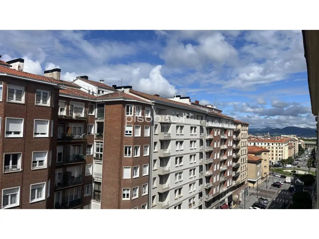 Exterior view of Flat for sale in  Pamplona / Iruña  with Heating, Parquet flooring and Storage room