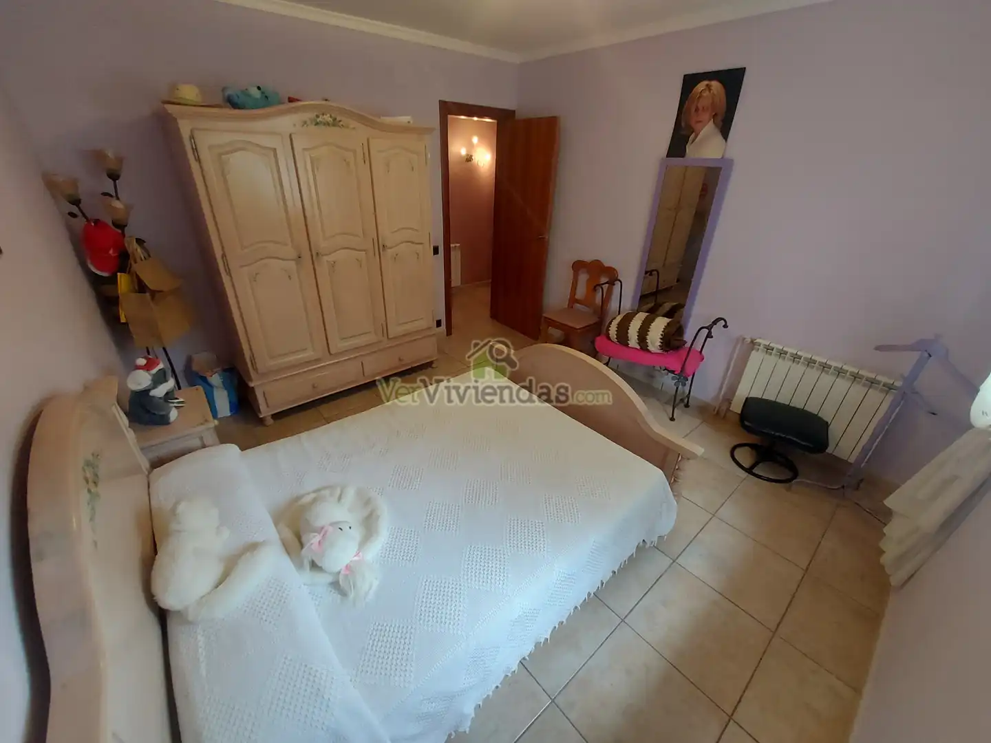 Dormitori de Casa o xalet en venda en Vallirana amb Aire condicionat, Calefacció i Jardí privat