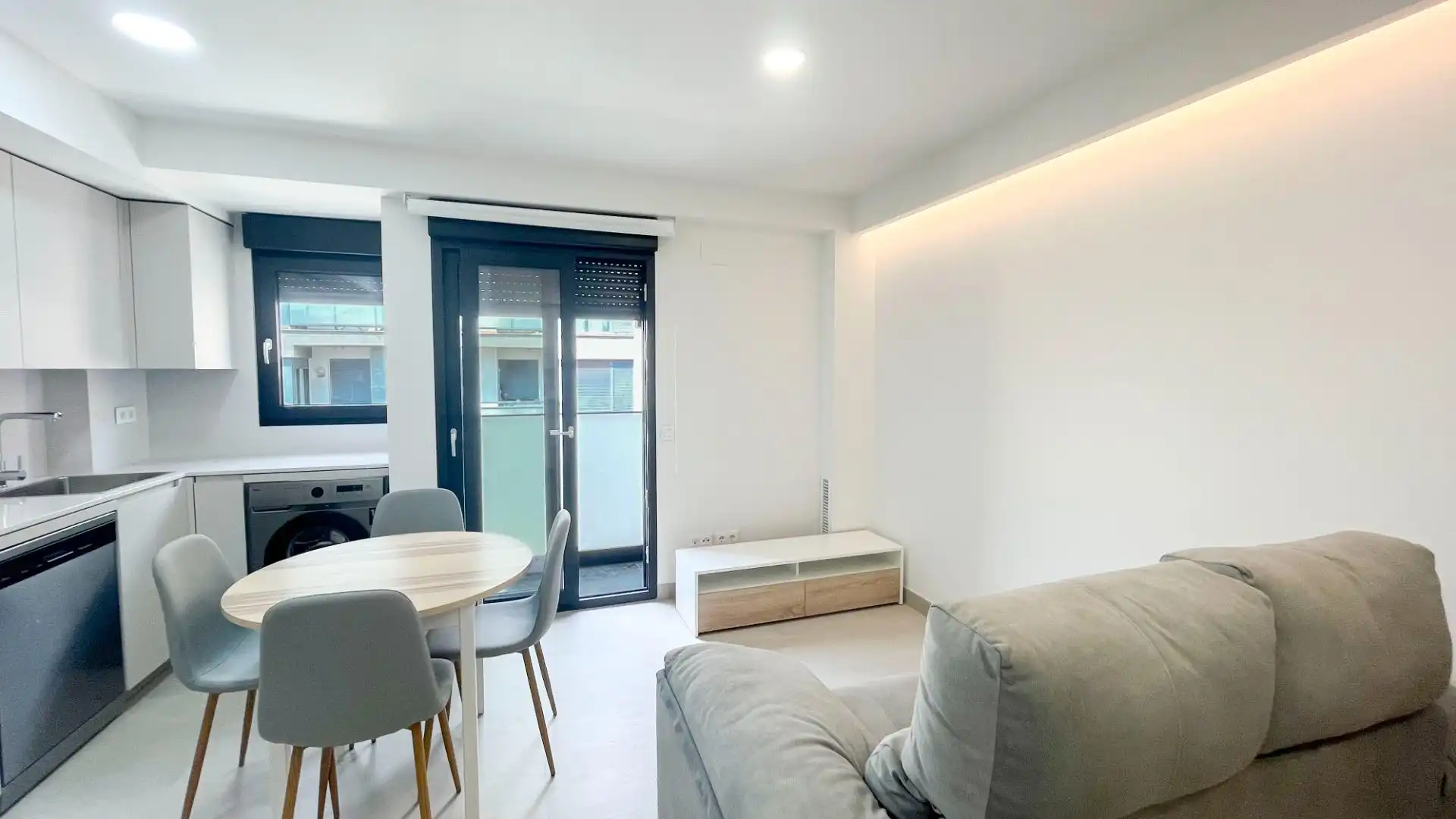 Living room of Flat for rent in La Vall d'Uixó  with Air Conditioner, Heating and Storage room