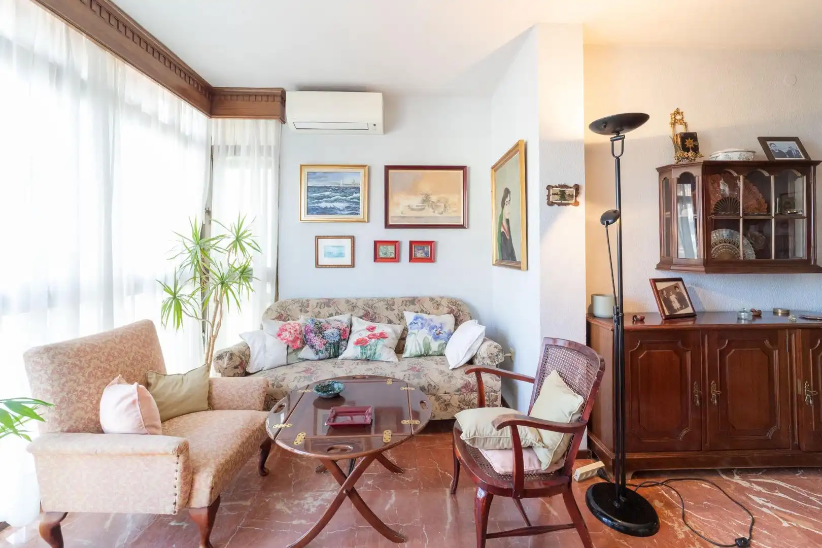 Sala de estar de Piso en venta en Málaga con Balcón