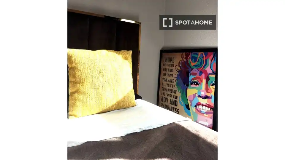 Habitación de Piso para compartir en Madrid con Aire acondicionado, Calefacción y Terraza
