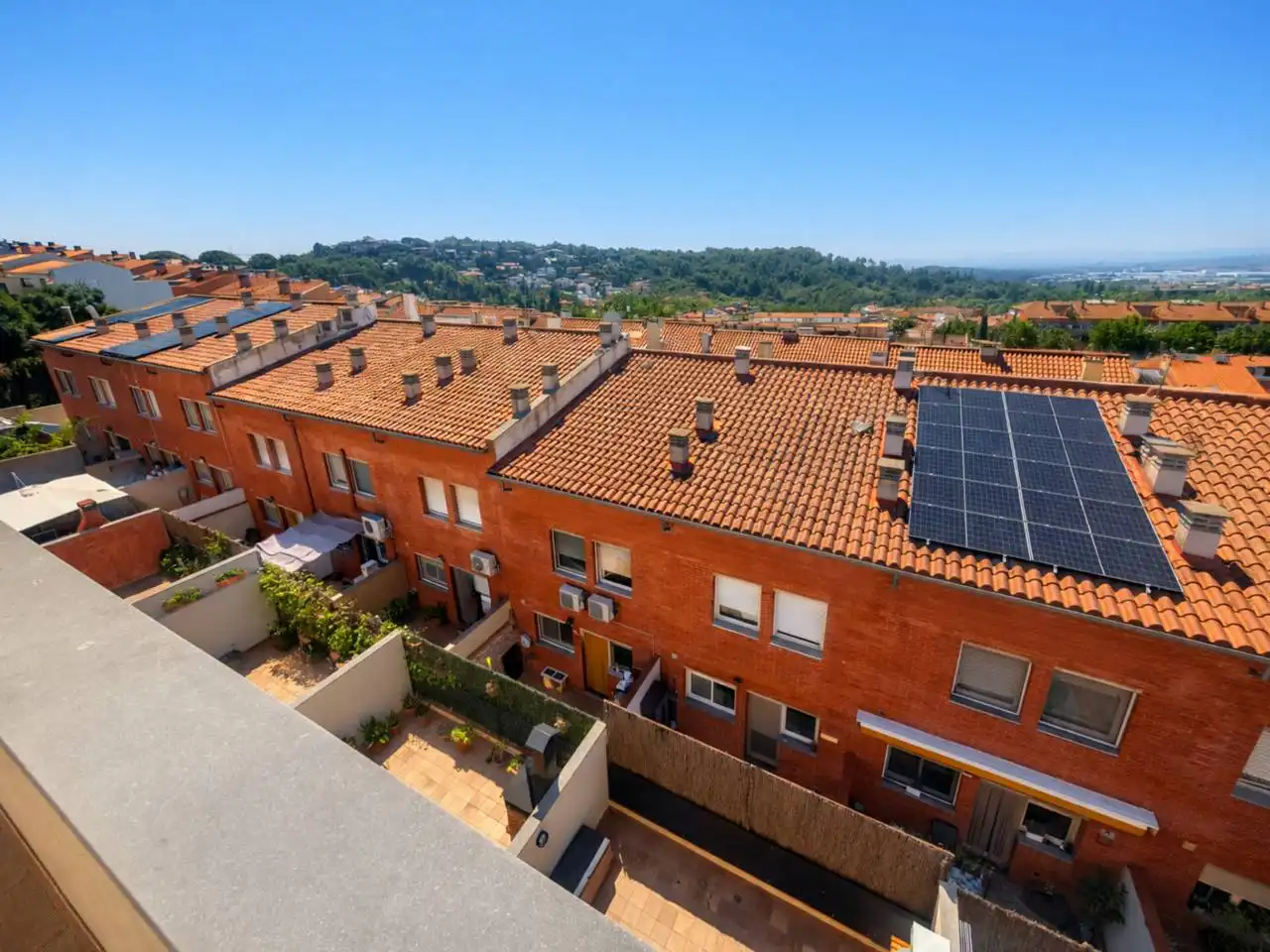 Exterior view of Houses for sale in Castellar del Vallès  with Air Conditioner, Heating and Private garden