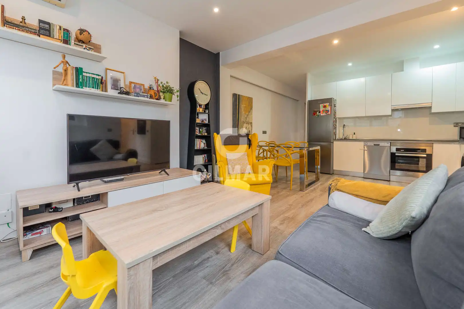 Sala de estar de Ático en venta en Madrid con Calefacción y Balcón