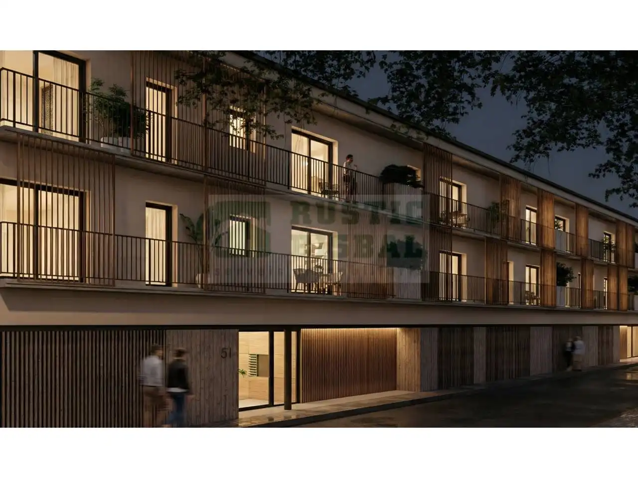 Vista exterior de Piso en venta en La Bisbal d'Empordà con Aire acondicionado, Calefacción y Balcón
