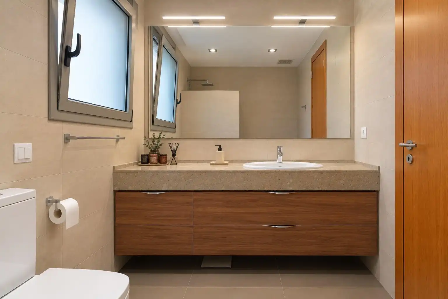 Baño de Casa adosada en venta en Cambrils con Aire acondicionado, Calefacción y Terraza