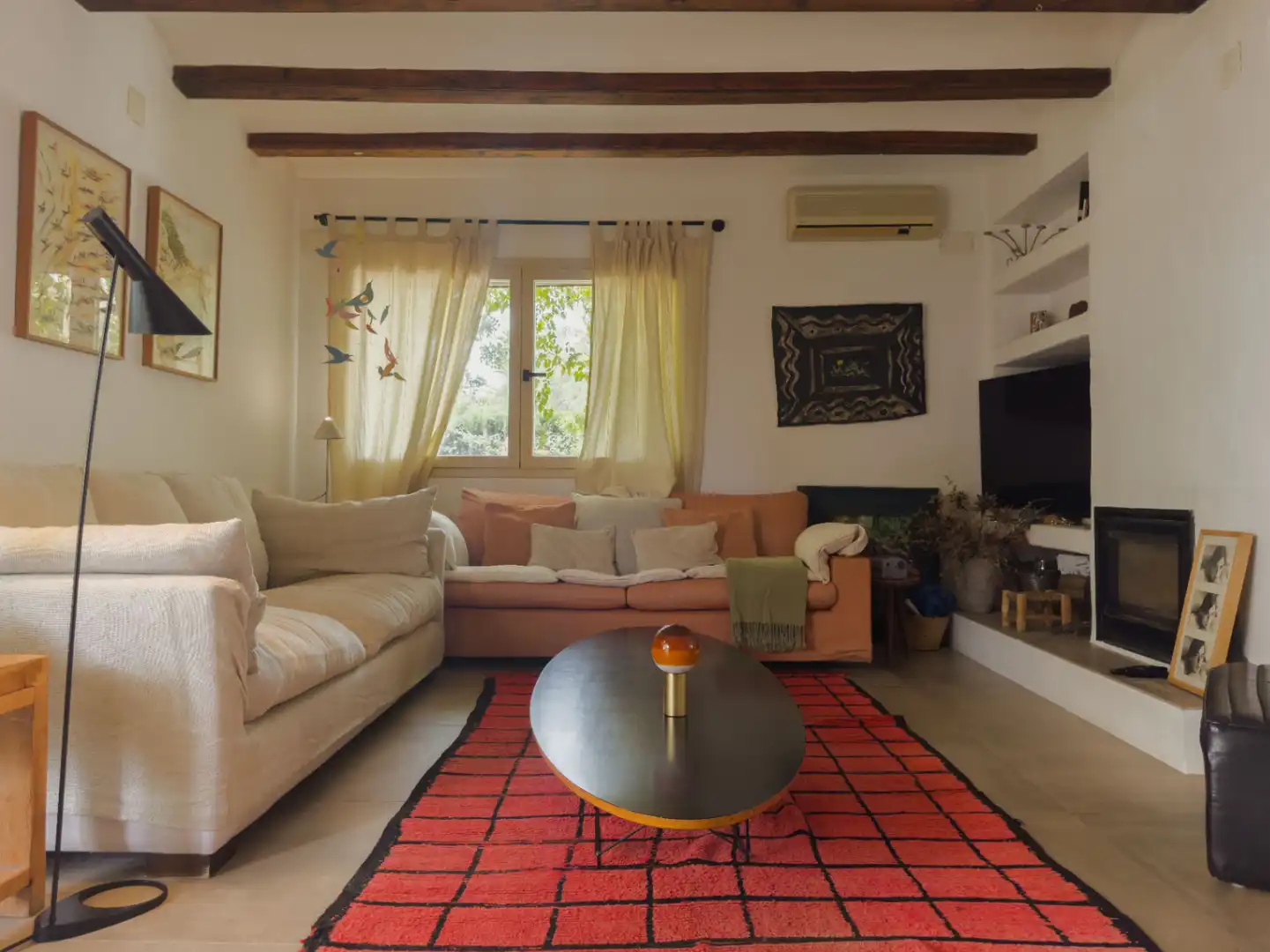 Sala de estar de Casa o chalet en venta en Jávea / Xàbia con Aire acondicionado, Calefacción y Jardín privado
