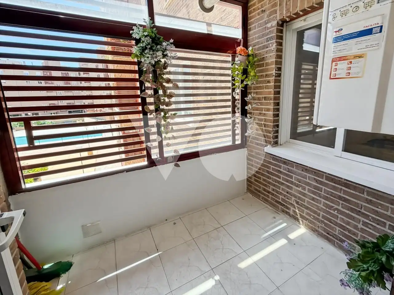 Balcony of Flat for sale in Madrid  with Air Conditioner, Heating and Parquet flooring