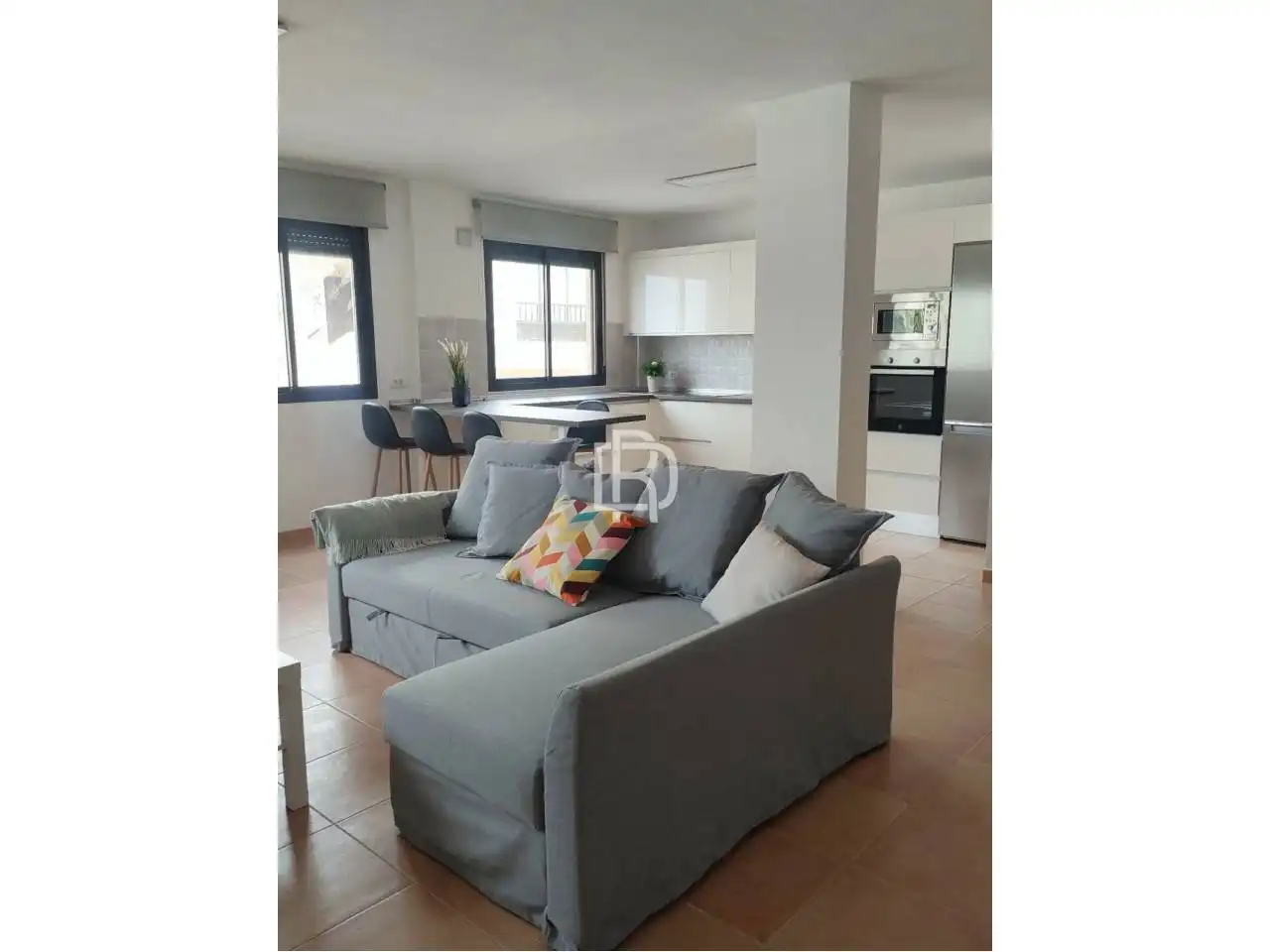 Sala de estar de Casa adosada de alquiler en Santa Úrsula con Terraza y Amueblado