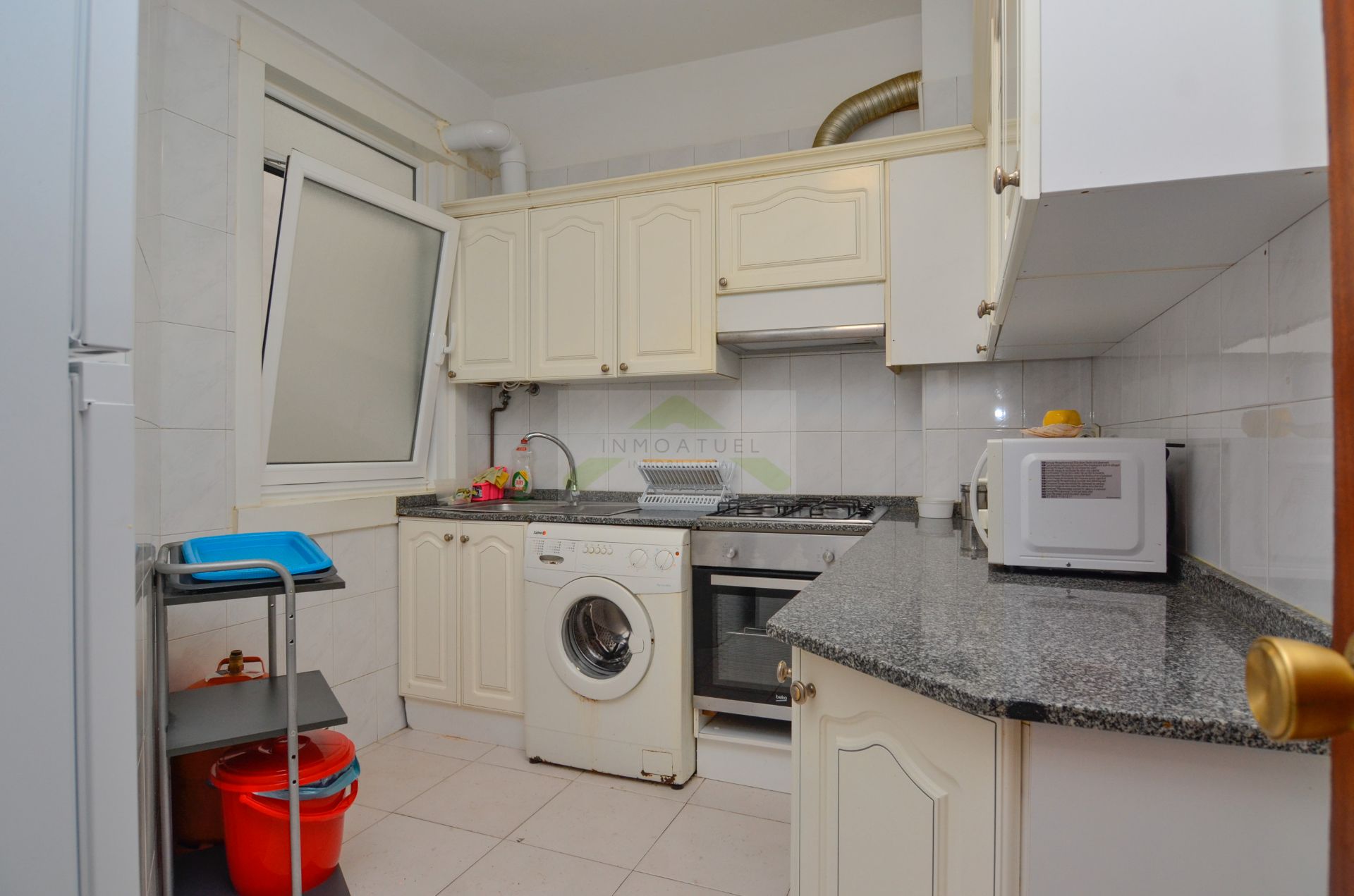 Kitchen of Flat to rent in A Coruña Capital   with Furnished, Oven and Washing machine