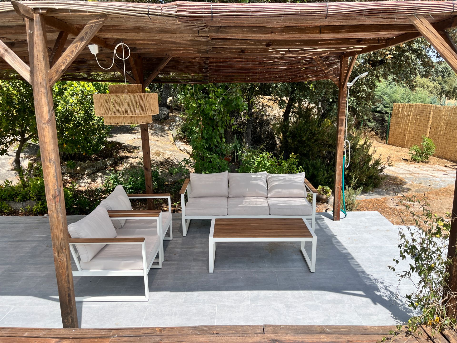 Terrassa de Casa o xalet en venda en Navalafuente amb Calefacció, Jardí privat i Terrassa