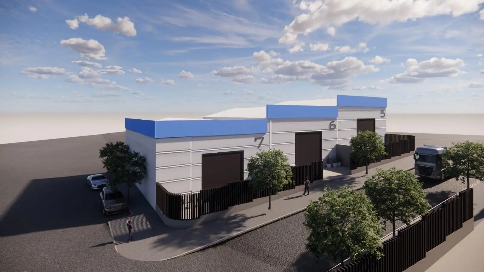 Exterior view of Industrial buildings for sale in El Ejido