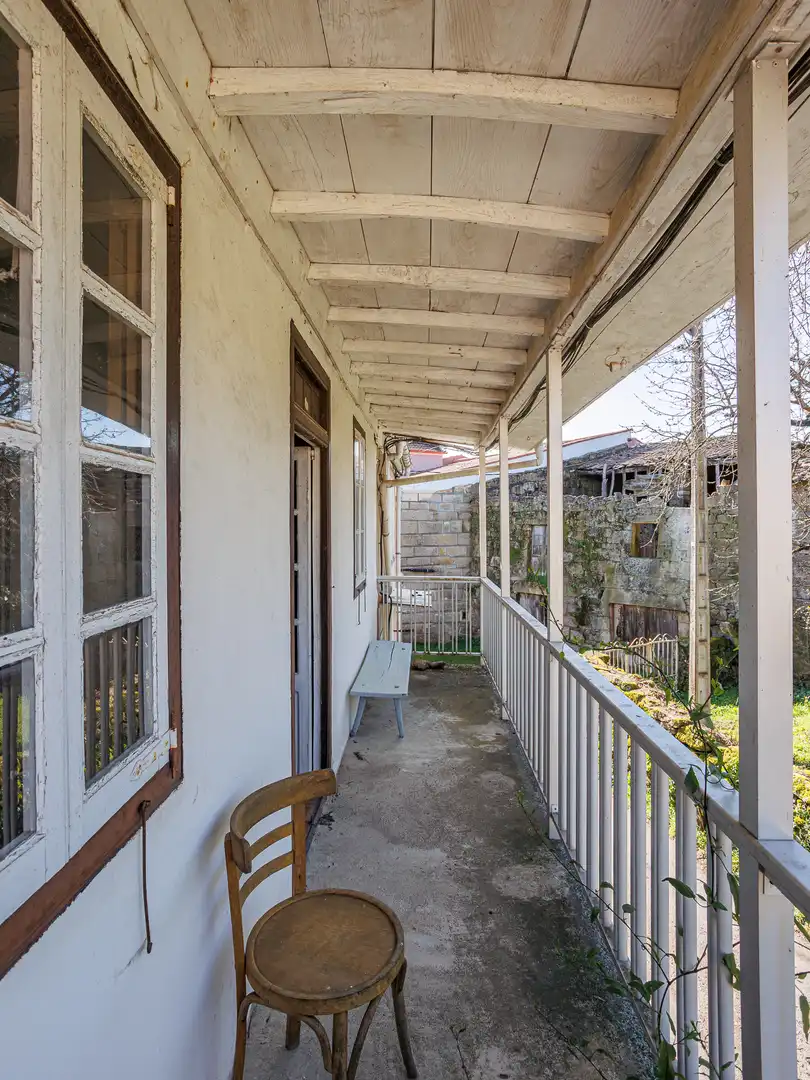 Terrassa de Finca rústica en venda en Vilar de Barrio amb Moblat