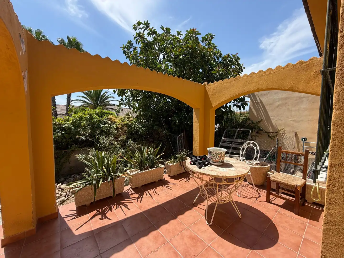 Terraza de Casa adosada en venta en Mutxamel