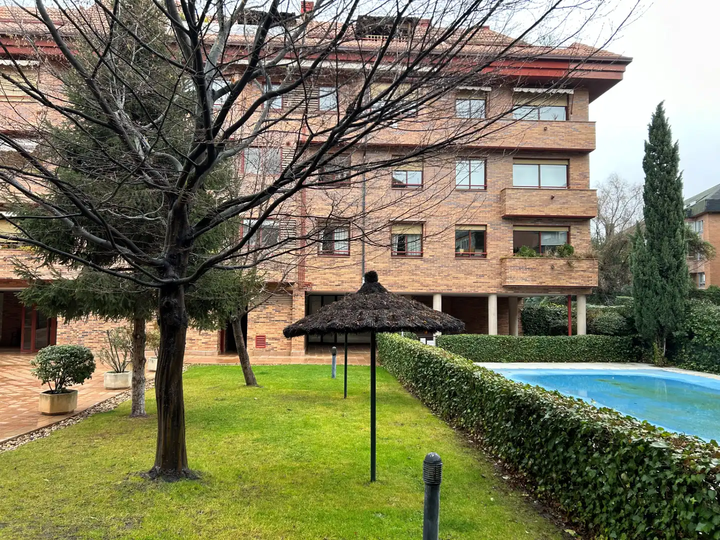 Exterior view of Flat for sale in Majadahonda  with Air Conditioner, Heating and Community pool