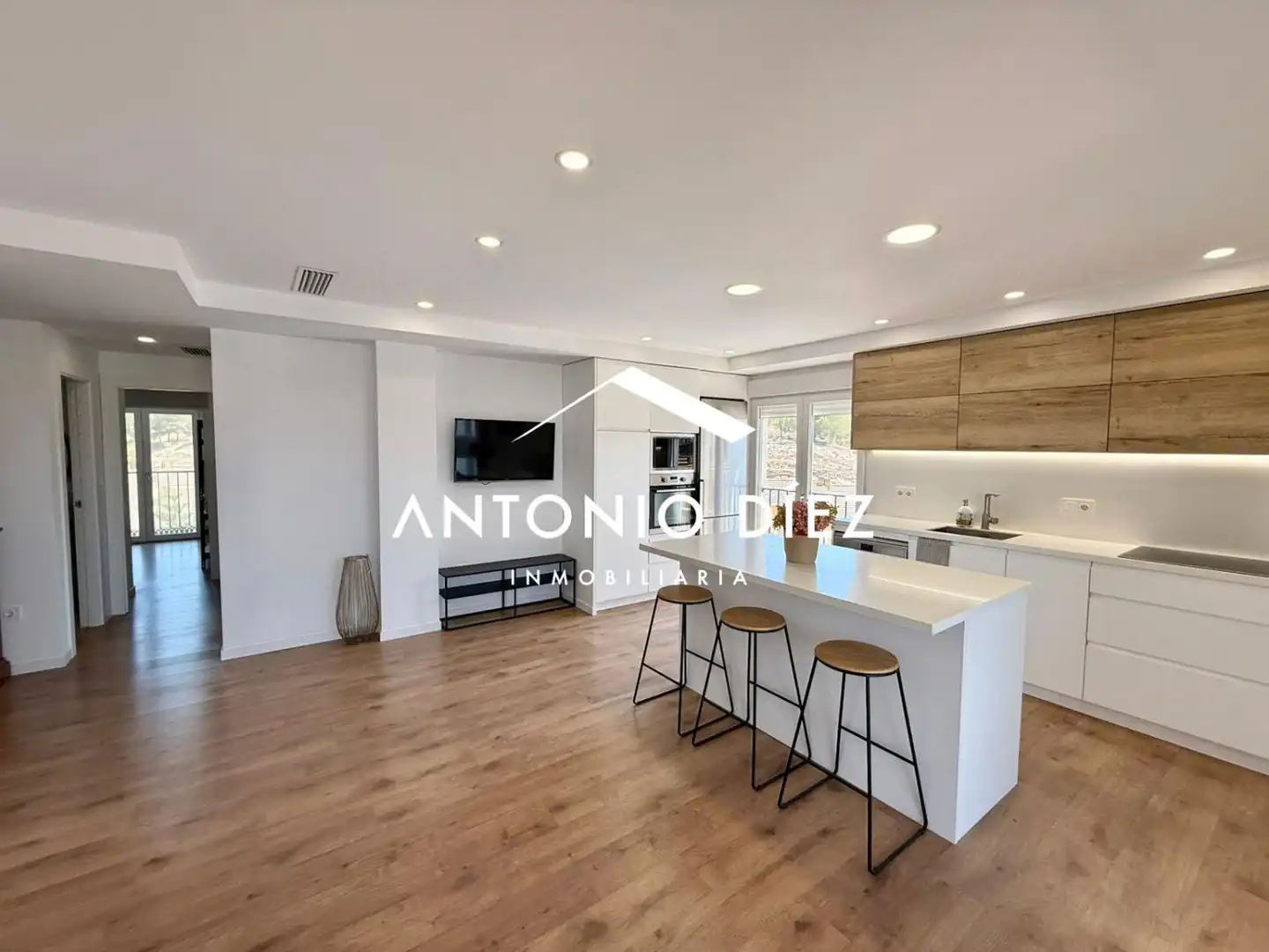 Kitchen of Attic for sale in Aspe  with Air Conditioner, Terrace and Storage room