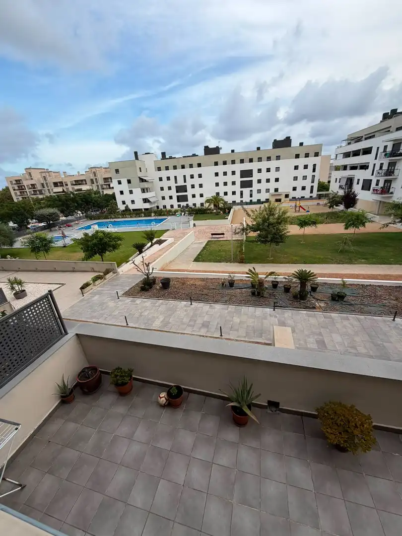 Swimming pool of Flat for sale in Calafell  with Air Conditioner, Heating and Terrace