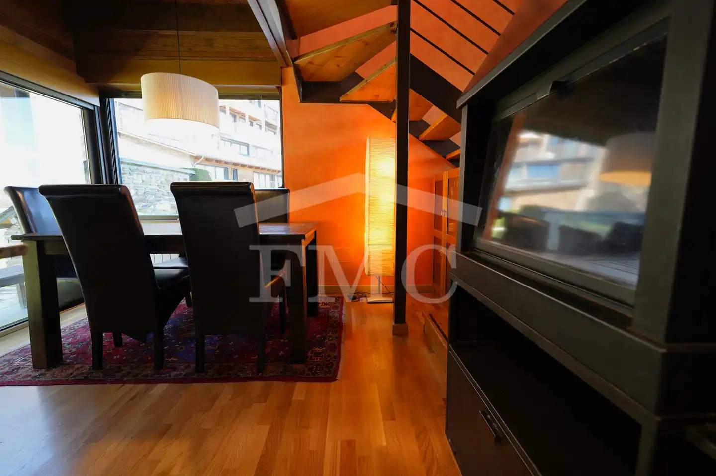 Living room of Houses for sale in Alp  with Heating, Parquet flooring and Terrace