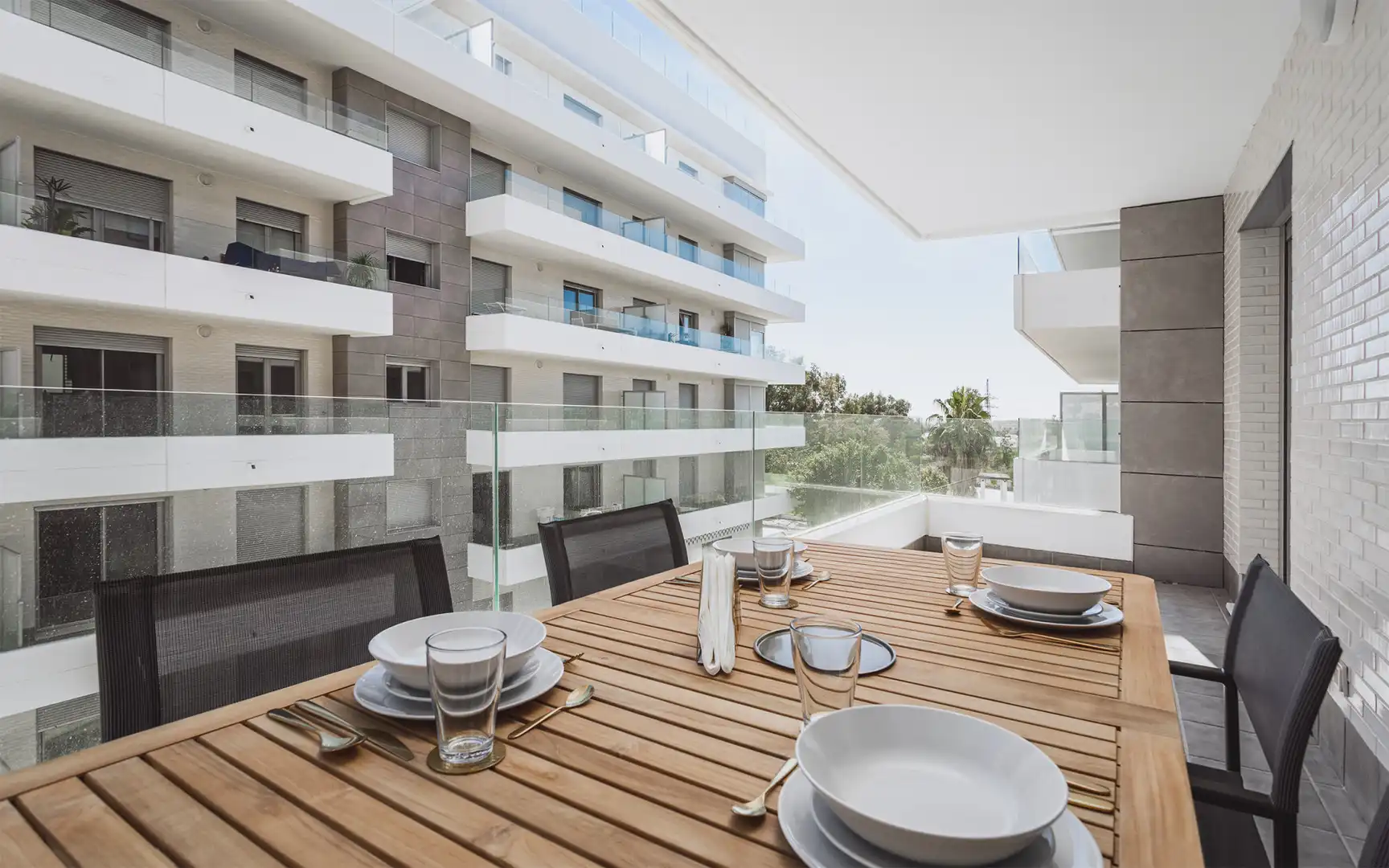 Terraza de Apartamento en venta en Marbella con Aire acondicionado, Terraza y Piscina