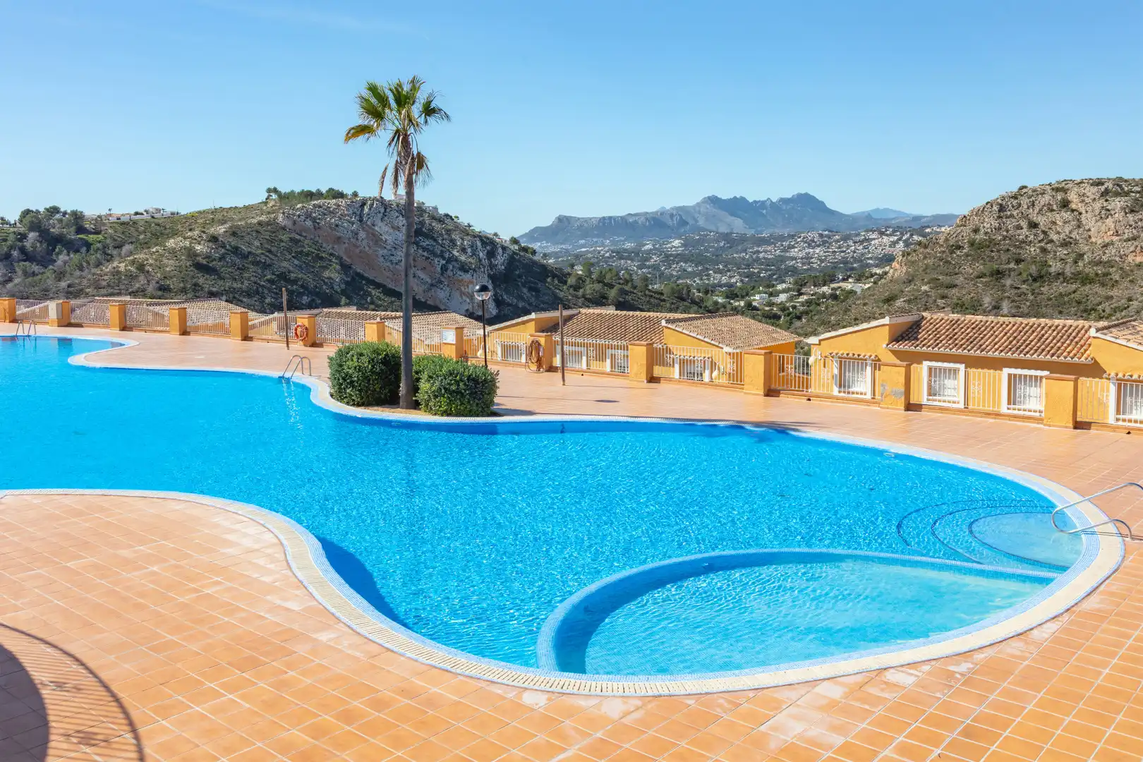 Swimming pool of Apartments for sale in Benitachell / El Poble Nou de Benitatxell  with Air Conditioner, Terrace and Swimming Pool
