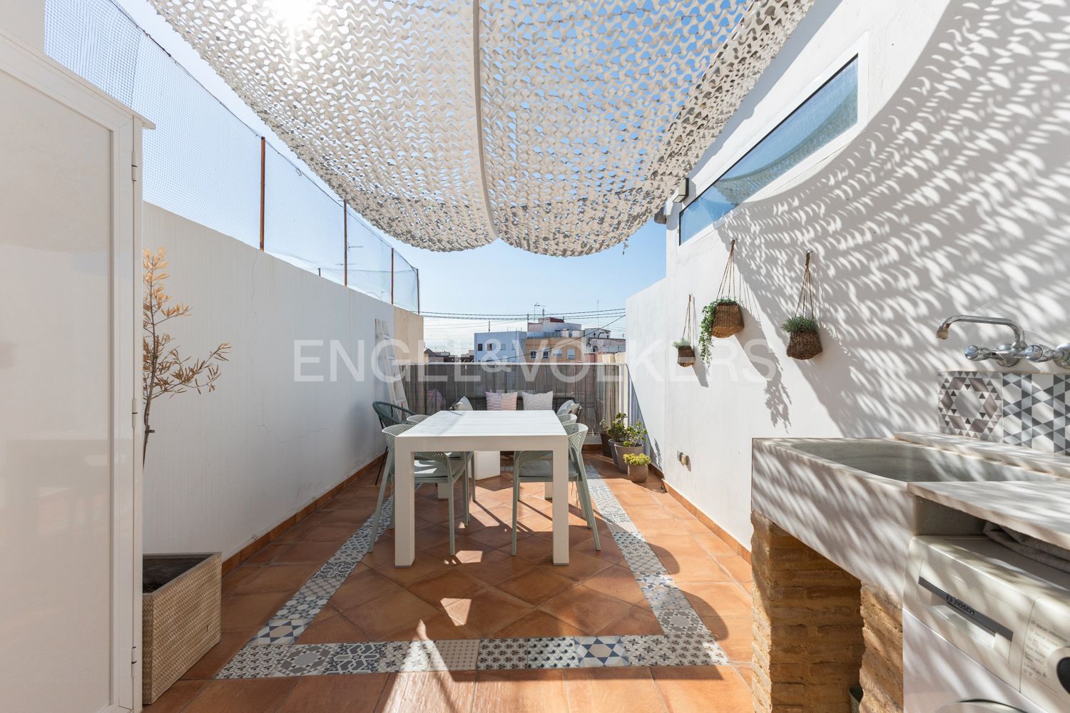 Terraza de Ático en venta en  Valencia Capital con Aire acondicionado, Calefacción y Terraza