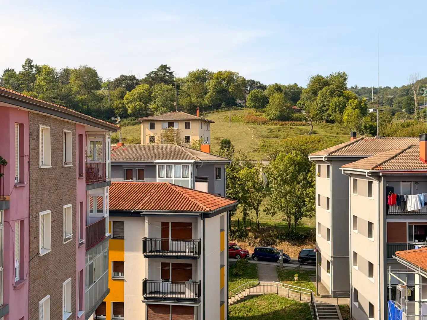 Exterior view of Flat for sale in Hernani  with Heating, Terrace and Furnished