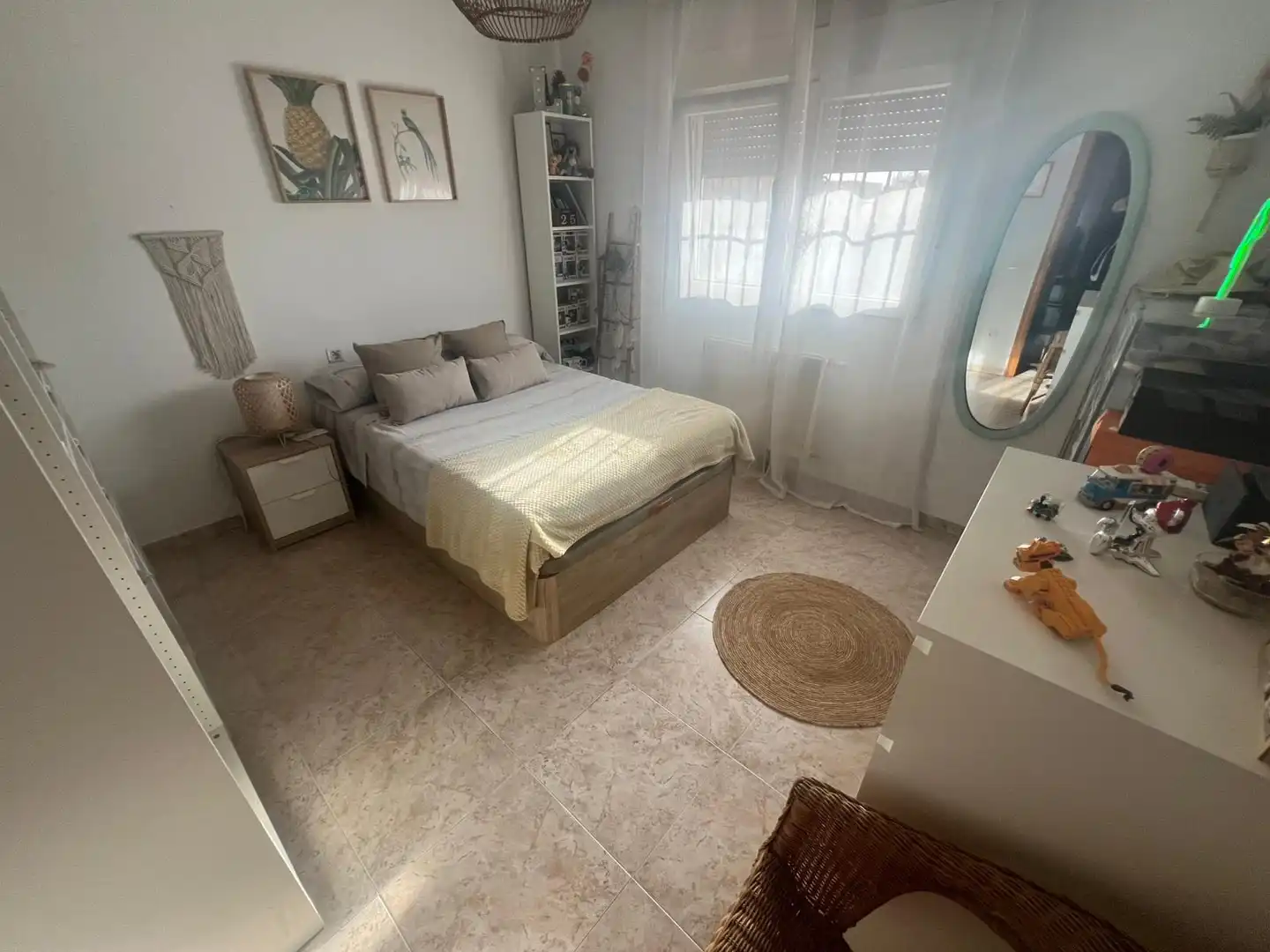 Bedroom of Detached homes for sale in Argamasilla de Calatrava  with Air Conditioner, Heating and Private garden
