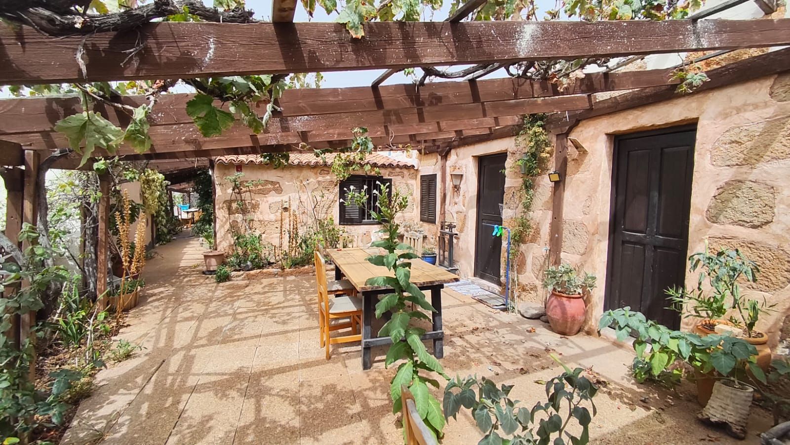 Terrace of House or chalet for sale in Vilaflor de Chasna  with Air Conditioner, Heating and Private garden