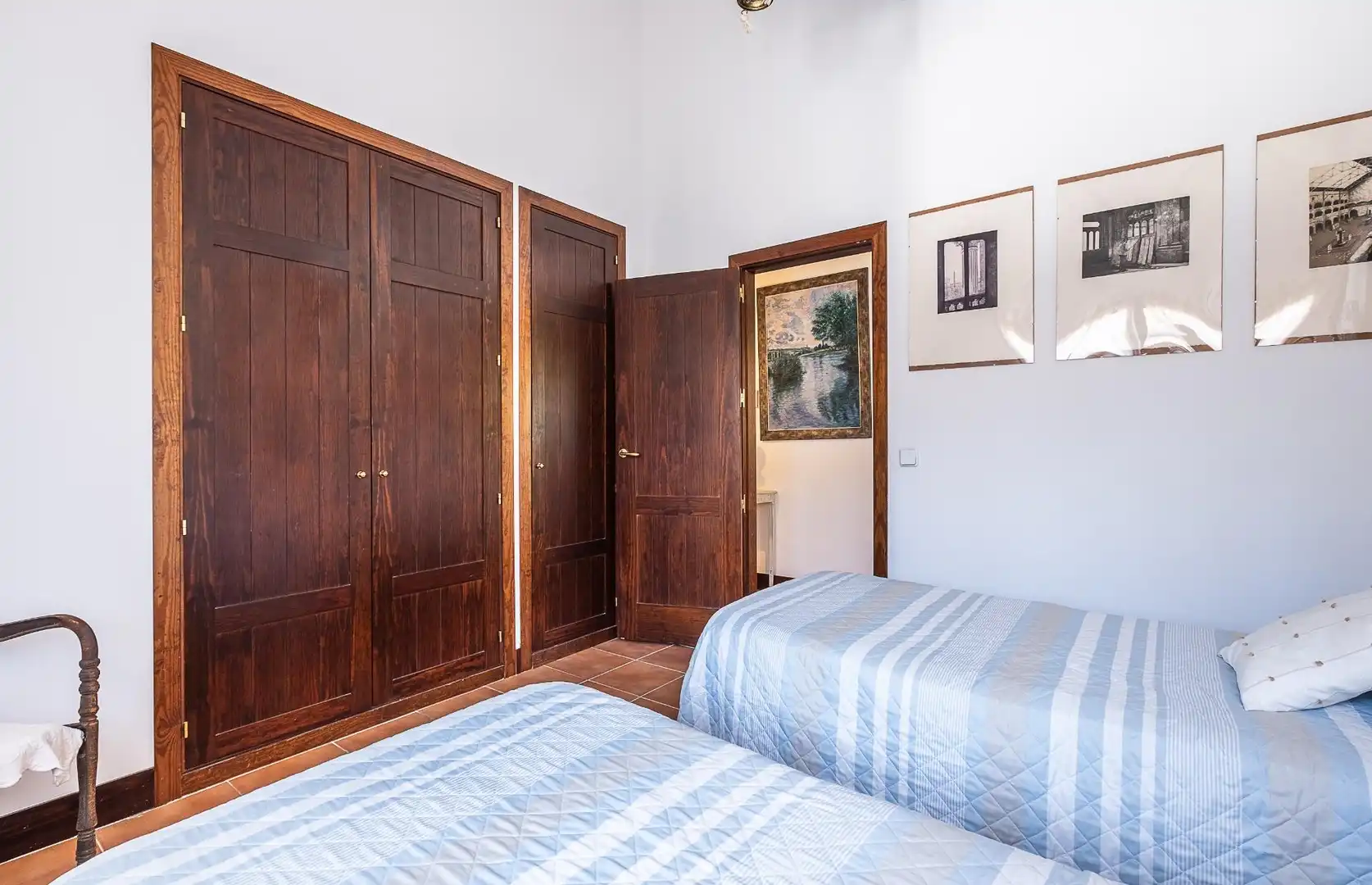 Dormitori de Casa o xalet en venda en Guadarrama amb Aire condicionat, Calefacció i Jardí privat