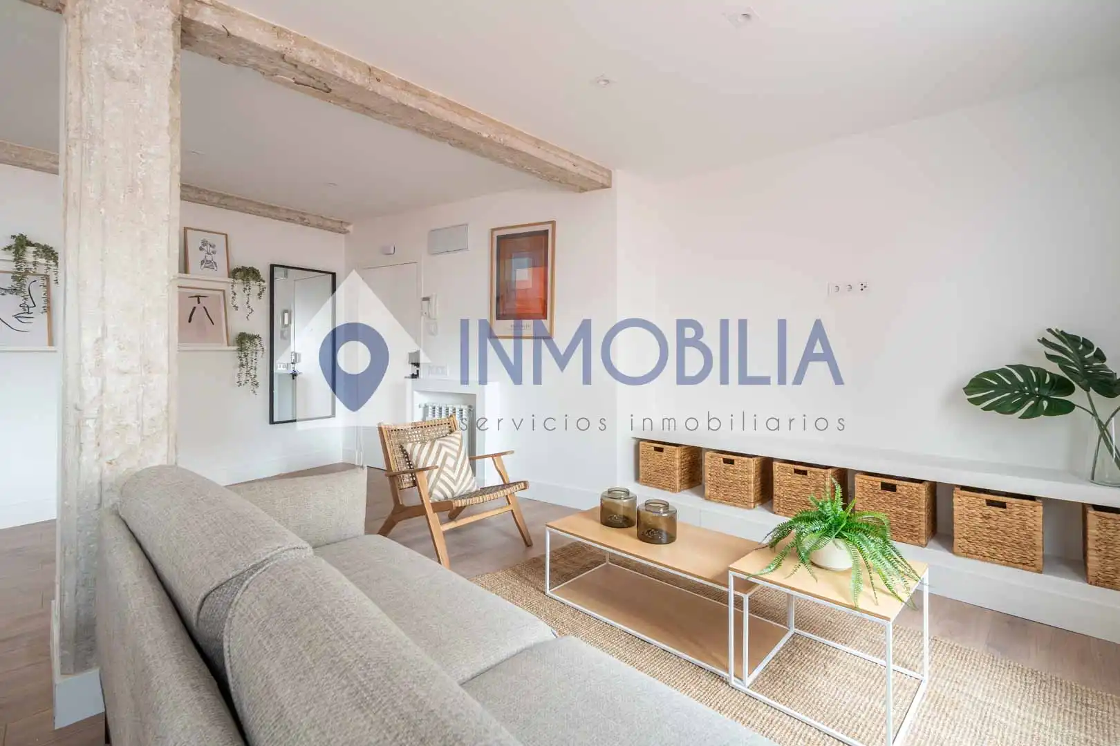 Sala de estar de Piso en venta en Madrid con Calefacción y Terraza