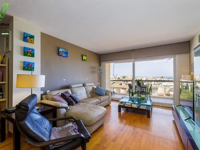 Living room of Flat for sale in  Palma de Mallorca  with Air Conditioner, Terrace and Balcony