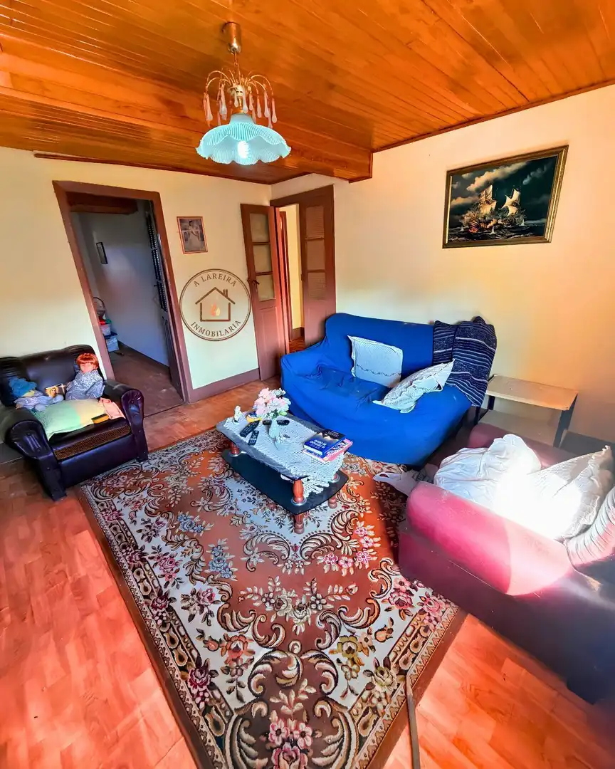 Sala de estar de Finca rústica en venta en Carballeda de Avia con Terraza