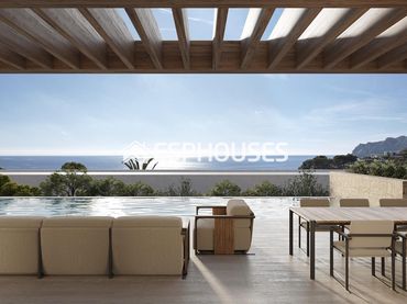 Casa con balcón en venta en La Fustera
