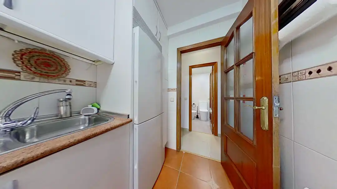 Kitchen of Flat for rent in Madrid  with Heating and Swimming Pool