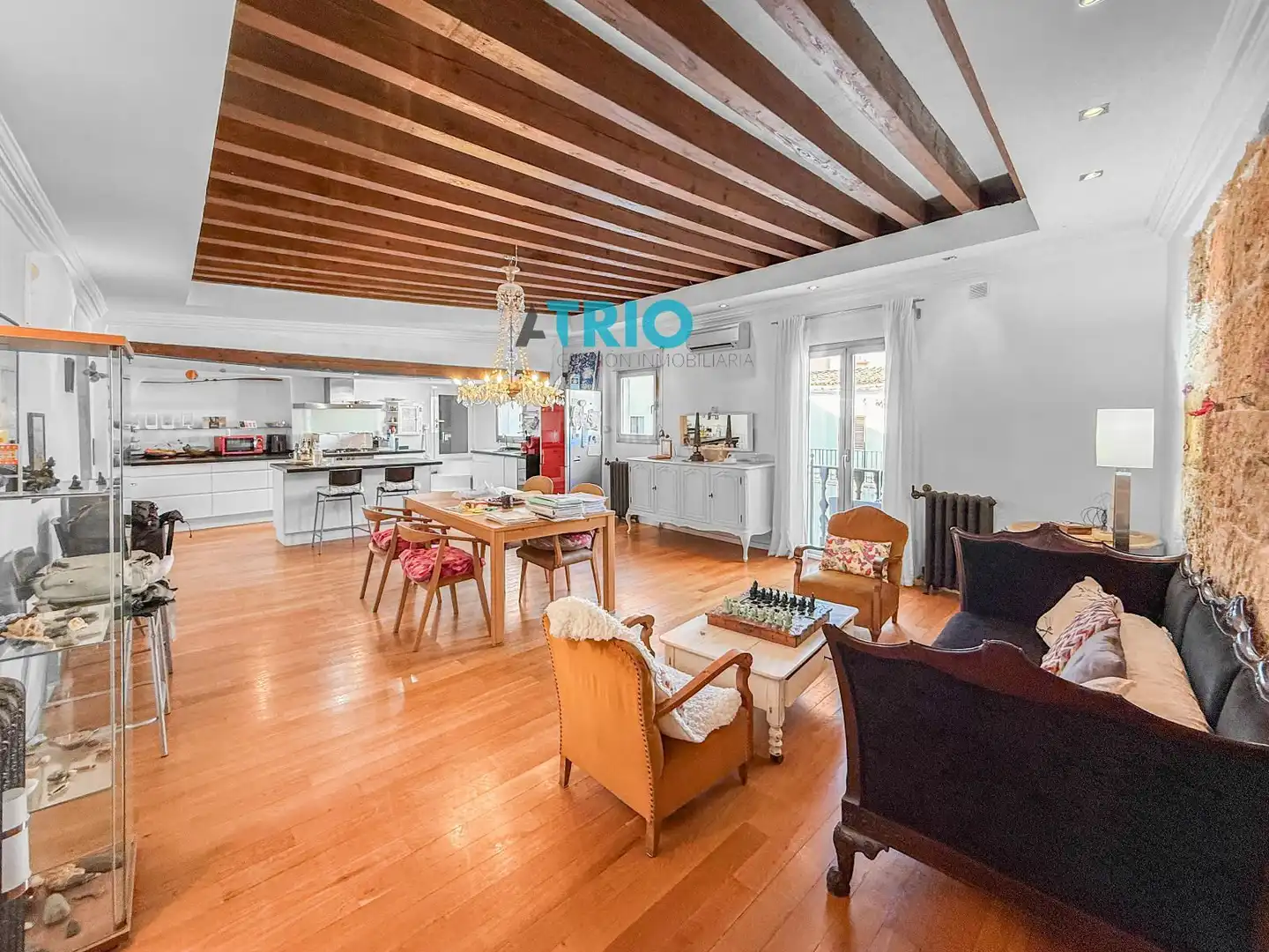 Sala d'estar de Àtic en venda en  Palma de Mallorca amb Aire condicionat, Calefacció i Terrassa