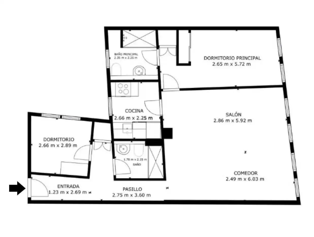 Wohnung mit Pool zum Verkauf in Passatge del Patriarca, imagen 25