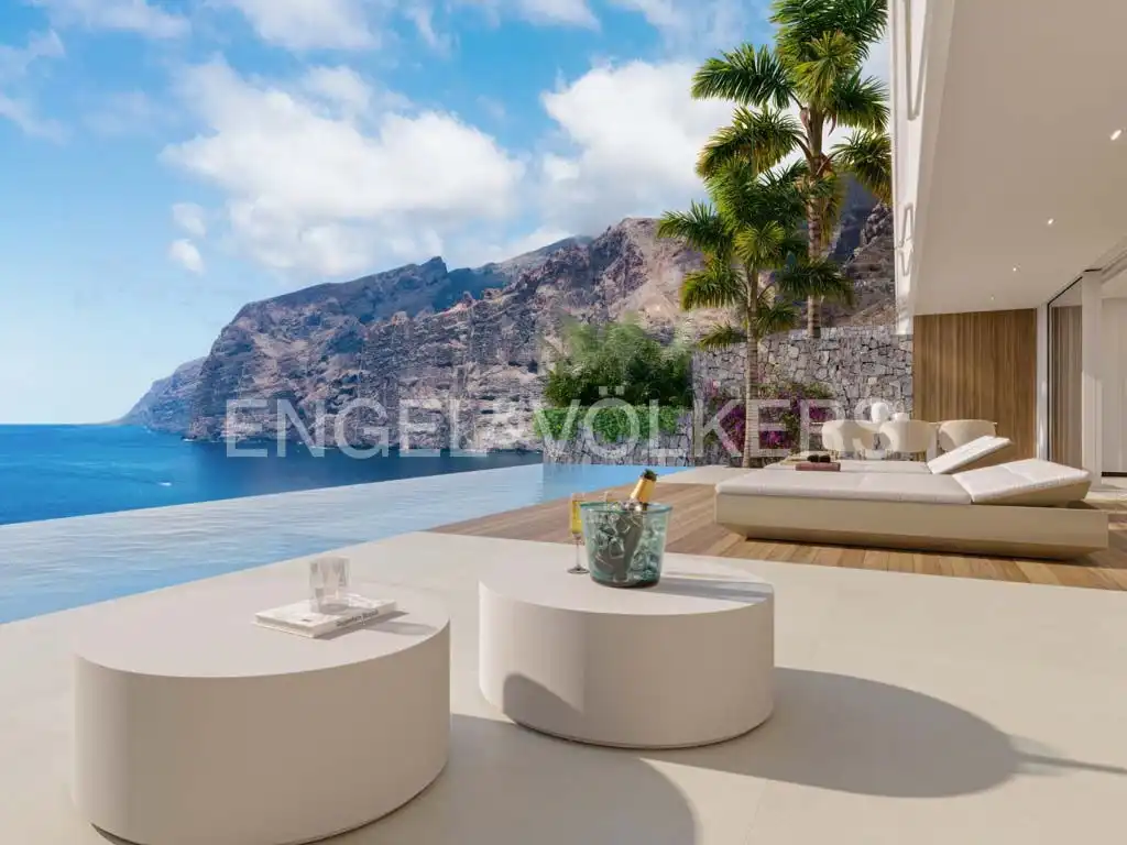 Terraza de Piso en venta en Santiago del Teide con Aire acondicionado, Terraza y Piscina