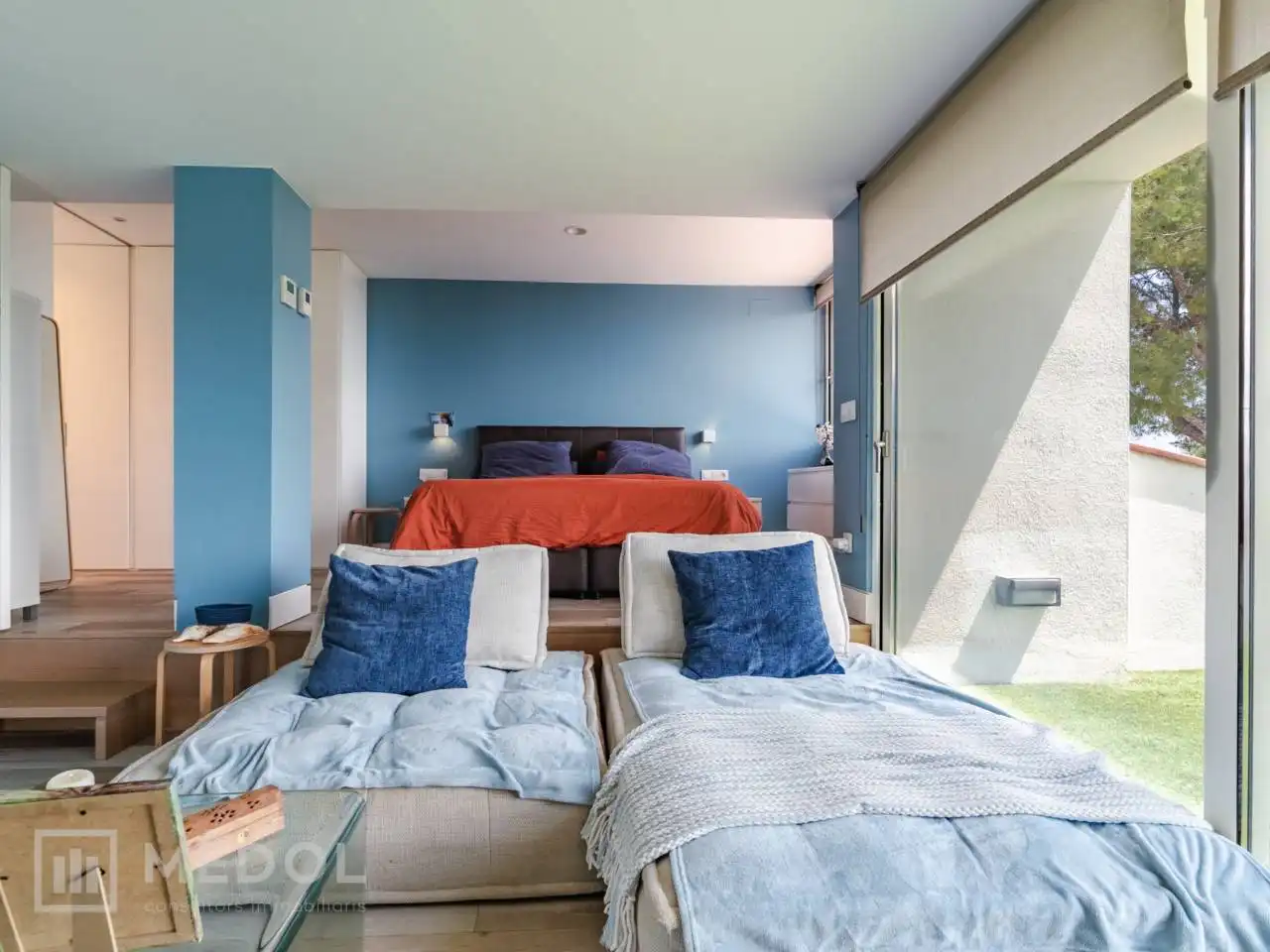 Habitación de Casa adosada en venta en Tarragona con Aire acondicionado, Calefacción y Jardín privado