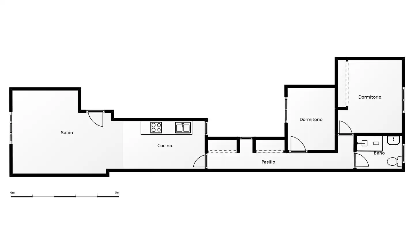 Flat for rent in Calle Capitán Méndez Vigo, Santo Tomás